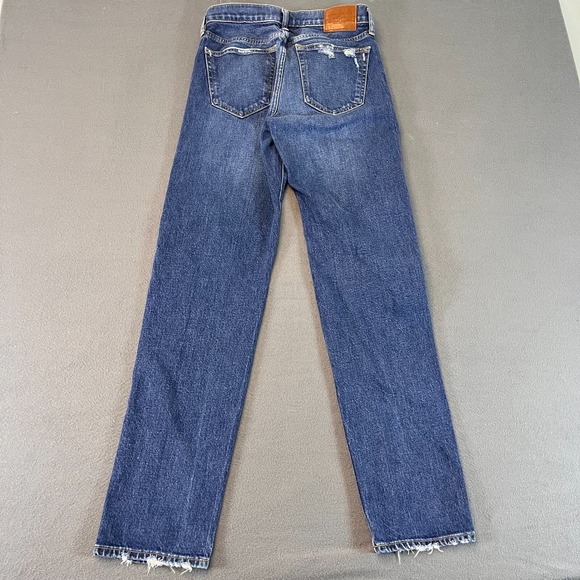 Abercrombie & Fitch Vintage Stretch 90s Straight Jeans Sz 28Wx32L BROKEN Zipper - Picture 5 of 9